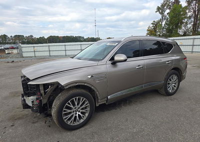 2021 Genesis Gv80 2.5t, daño Frontal, Copart lote 74466096