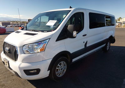 2021 Ford Transit-350 Passenger Van Xlt, uszkodzenie: Tył, Iaai lot 46260104, zdjęcie 2 z 16