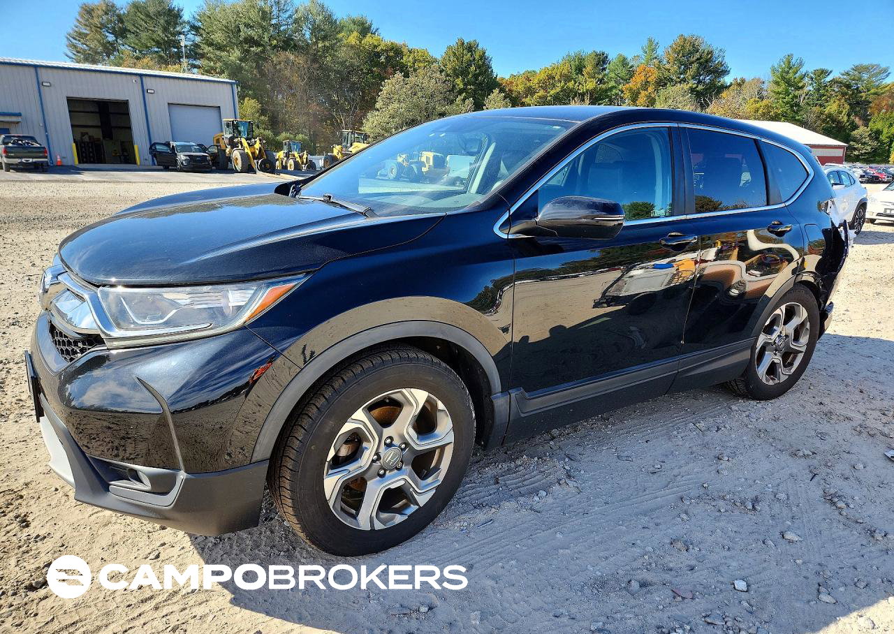 2019 Honda Cr-v Exl, пошкодження: Задня частина, Copart лот 73356046