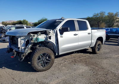 2021 Chevrolet Silverado K1500 Trail Boss Custom, uszkodzenie: Przód, Copart lot 71653856