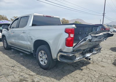 2021 Chevrolet Silverado C1500 Lt, Rear End damage, Copart lot 65386616, photo 2 of 12