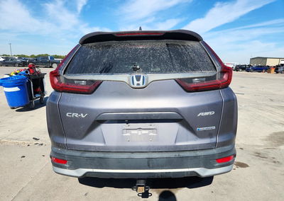 2022 Honda Cr-v Exl, daño Frontal, Copart lote 74433836, foto 6 de 13
