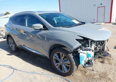 2021 Nissan Murano Platinum Intelligent Awd, Front End damage, Iaai lot 46180789