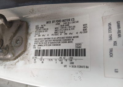 2019 Ford Transit Connect Xlt, daño Normal Wear & Tear, Iaai lote 46387384, foto 9 de 16