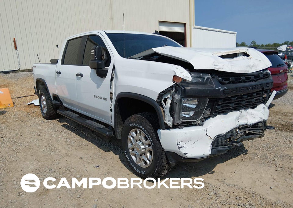 2020 Chevrolet Silverado 2500hd 4wd  Standard Bed Wt, пошкодження: Передня частина, Iaai лот 45710589