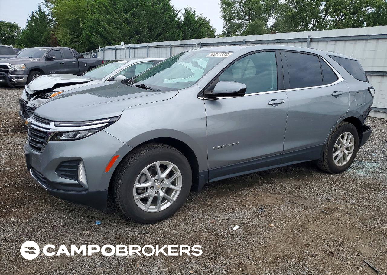 2023 Chevrolet Equinox Lt, пошкодження: Задня частина, Copart лот 65877176