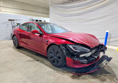 2023 Tesla Model S, uszkodzenie: Przód, Copart lot 70916796, zdjęcie 4 z 14