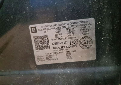 2019 Chevrolet Equinox Ls, uszkodzenie: Dachowanie, Copart lot 66575546, zdjęcie 12 z 13