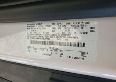 2025 Ford Transit 250 Delivery Van, Normal Wear damage, Copart lot 72880456, photo 13 of 13