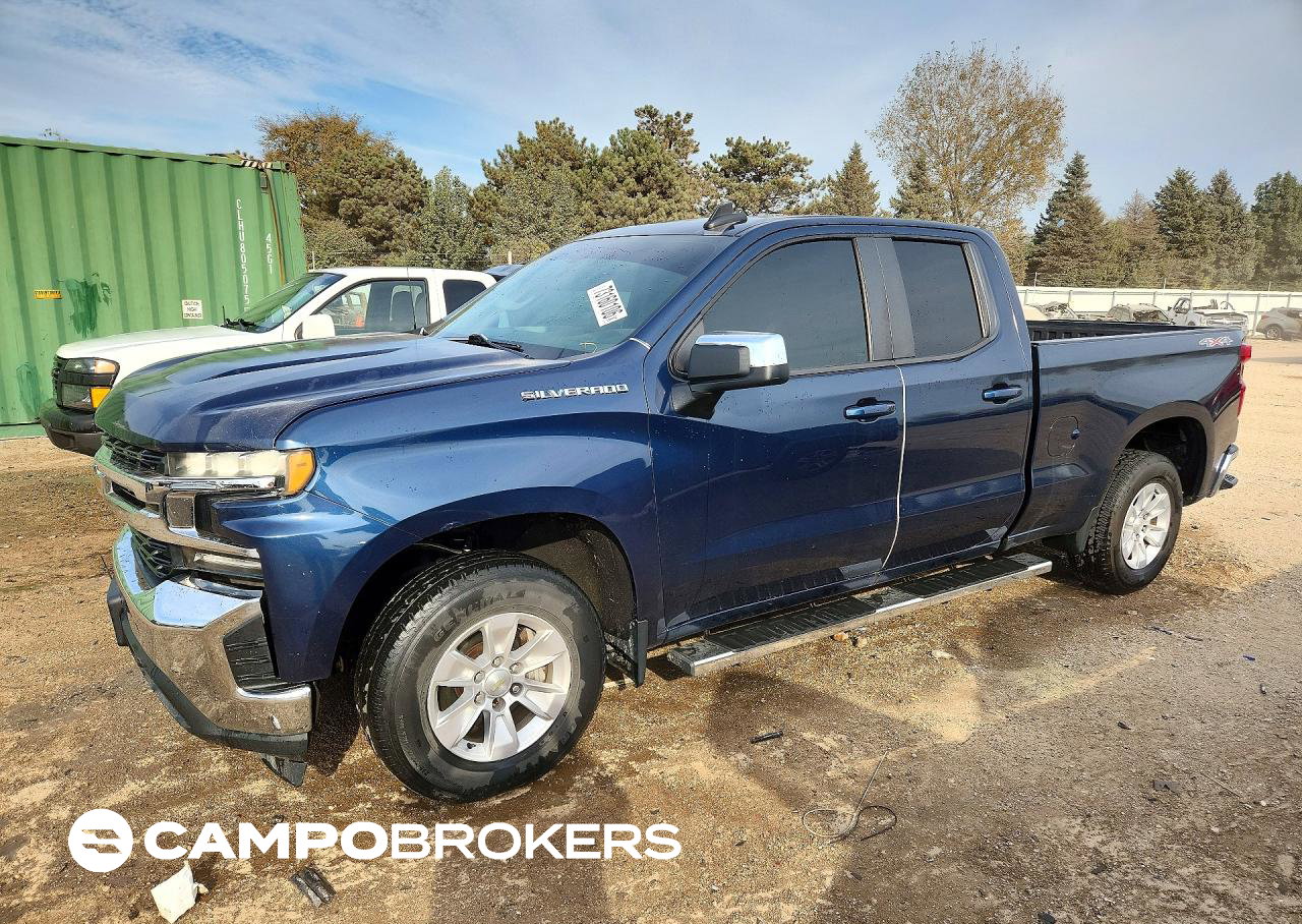 2020 Chevrolet Silverado K1500 Lt, Front End damage, Copart lot 73160106