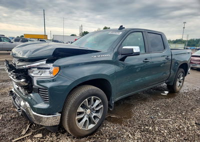 2026 Chevrolet Silverado K1500 Lt-l, daño Frontal, Copart lote 68039326