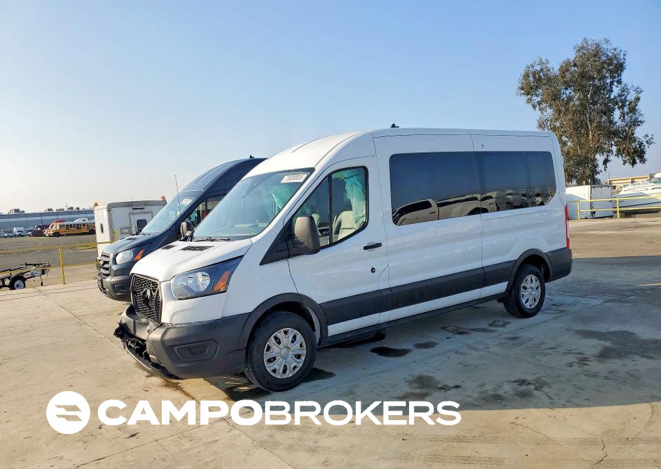 2023 Ford Transit T-150, daño Frontal, Copart lote 73830855