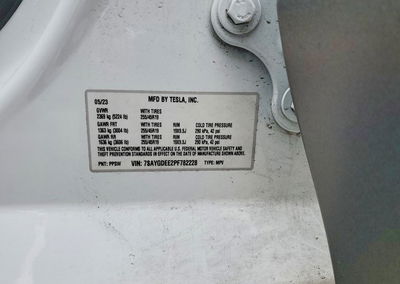 2023 Tesla Model Y, daño Frontal, Copart lote 70338526, foto 13 de 13