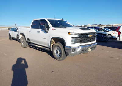 2024 Chevrolet Silverado 2500hd 4wd  Standard Bed Work Truck, Normal Wear & Tear damage, Iaai lot 46242590