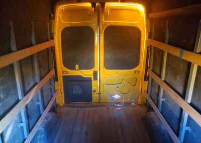 2022 Ford Transit T- - Delivery Van, uszkodzenie: Tył, Copart lot 73333546, zdjęcie 10 z 13