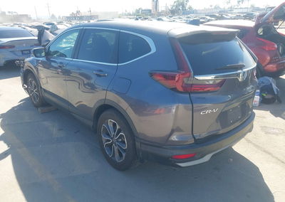 2022 Honda Cr-v 2wd Ex-l, Front & Rear damage, Iaai lot 46202882, photo 3 of 21