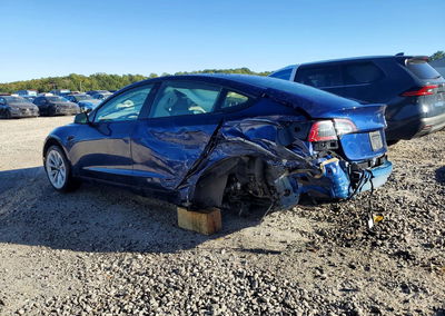 2023 Tesla Model 3, daño Trasero, Copart lote 73330326, foto 2 de 12