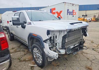2021 Gmc Sierra K3500 Denali, пошкодження: Задня частина, Copart лот 70360716, фото 4 з 12