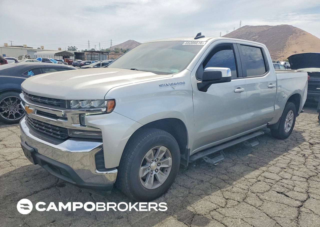 2021 Chevrolet Silverado C1500 Lt, Rear End damage, Copart lot 65386616
