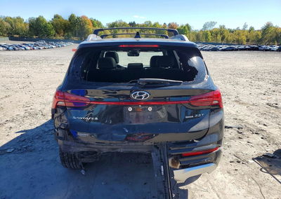 2023 Hyundai Santa Fe Calligraphy, uszkodzenie: Tył, Copart lot 71198666, zdjęcie 6 z 14
