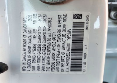 2020 Honda Cr-v Ex, daño Frontal, Copart lote 73107076, foto 13 de 13