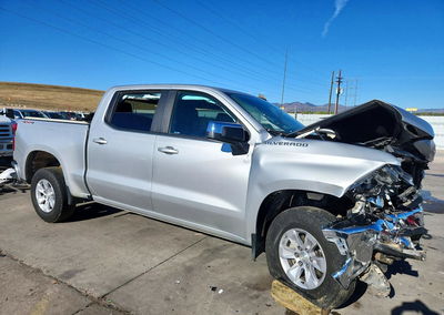 2019 Chevrolet Silverado K1500 Lt, Front End damage, Copart lot 71809116, photo 4 of 15
