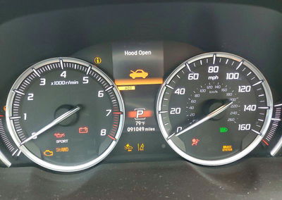 2020 Acura Tlx Technology, Mechanical damage, Copart lot 60505196, photo 9 of 12