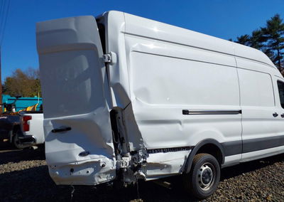 2020 Ford Transit-350 Cargo Van, Rear damage, Iaai lot 46250807, photo 6 of 19