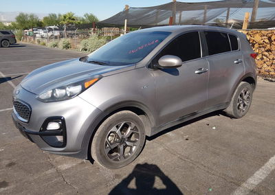 2022 Kia Sportage Lx, Right Front damage, Iaai lot 46322607, photo 2 of 16