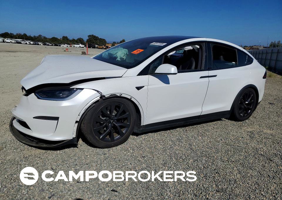 2023 Tesla Model X, uszkodzenie: Przód, Copart lot 69341506