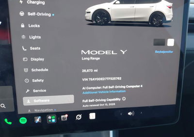 2026 Tesla Model Y Premium Rear-wheel Drive/rear-wheel Drive, daño Frontal, Iaai lote 46148064, foto 7 de 23