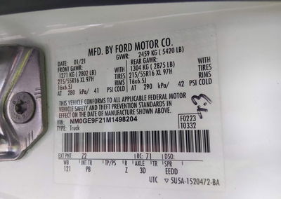 2021 Ford Transit Connect Xlt Passenger, daño Lateral izquierdo, Iaai lote 46044877, foto 9 de 16
