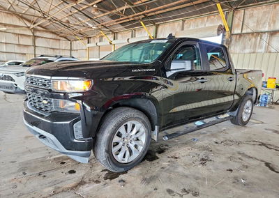 2020 Chevrolet Silverado C1500 Custom, daño Abolladuras/rayones menores, Copart lote 71036126, foto 1 de 12
