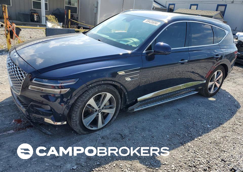 2024 Genesis Gv80 3.5t, daño Bajos, Copart lote 69435096