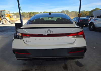 2026 Hyundai Elantra Sel Sport, Rear End damage, Copart lot 72911186, photo 6 of 12