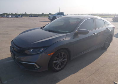2020 Honda Civic Ex, uszkodzenie: Prawy bok, Iaai lot 45893600, zdjęcie 2 z 16
