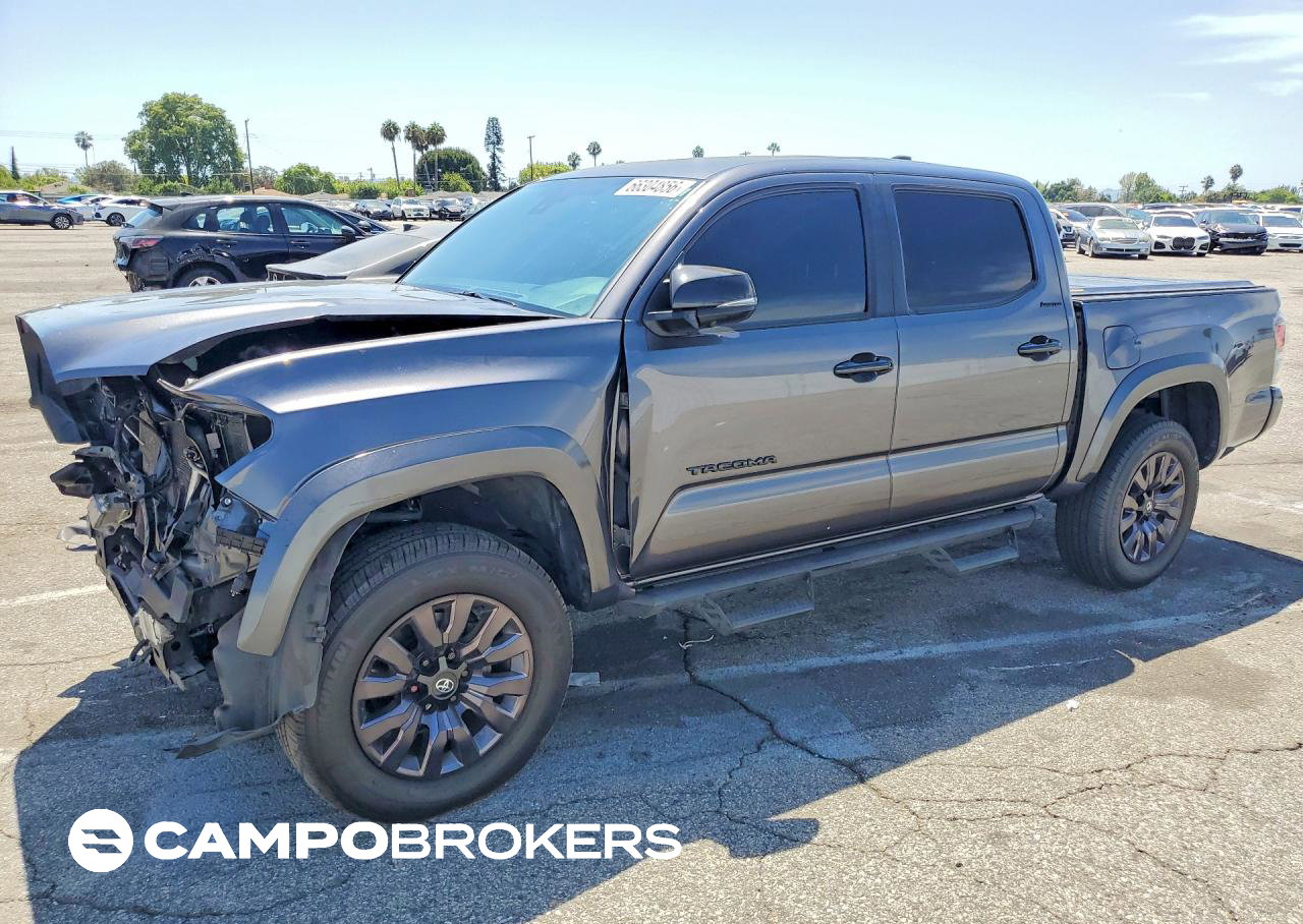 2023 Toyota Tacoma Limited, пошкодження: Передня частина, Copart лот 66304856