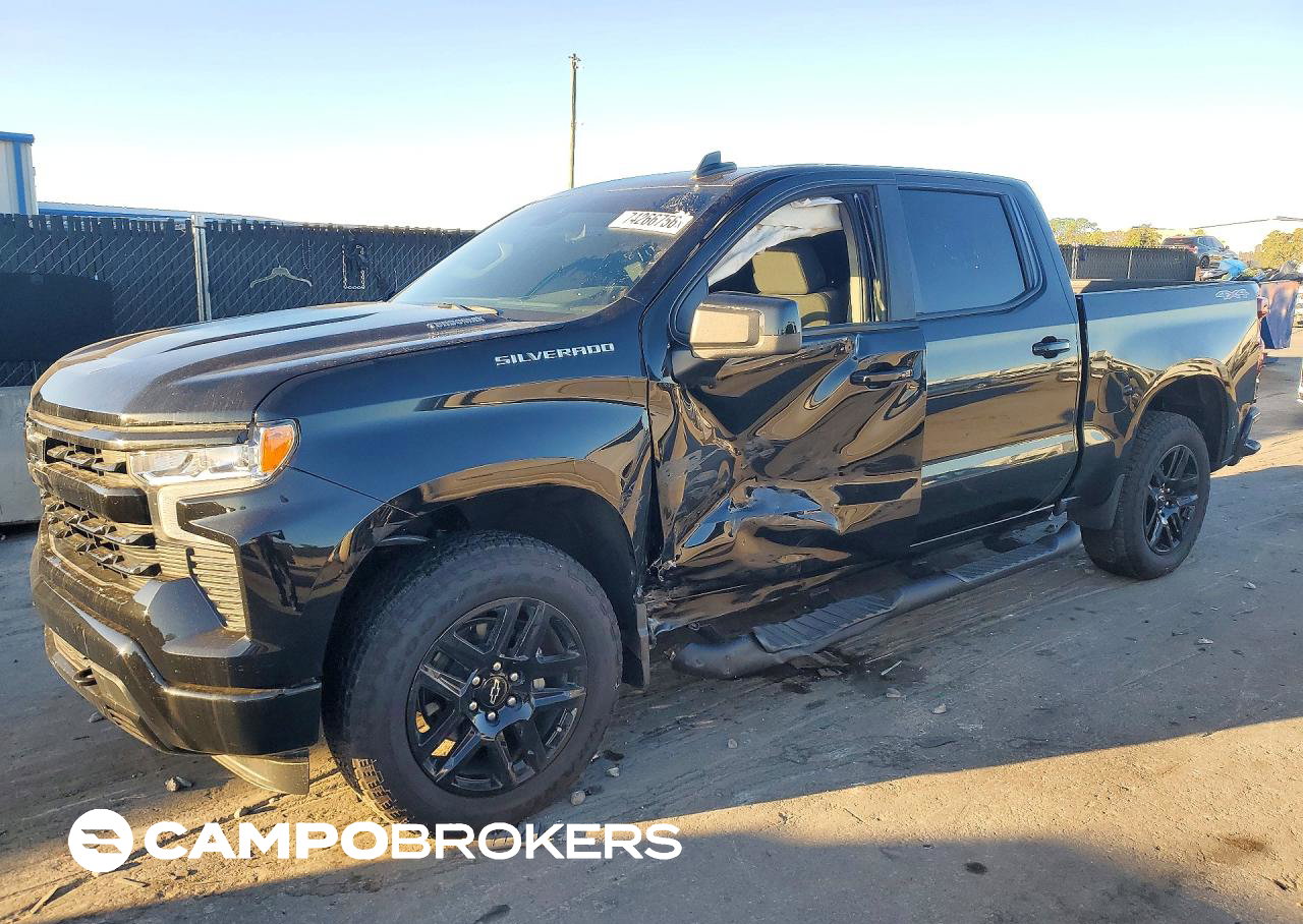 2026 Chevrolet Silverado K1500 Rst Select, uszkodzenie: Bok, Copart lot 74266756