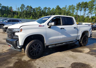 2021 Chevrolet Silverado K1500 Lt Trail Boss, Front End damage, Copart lot 70310866