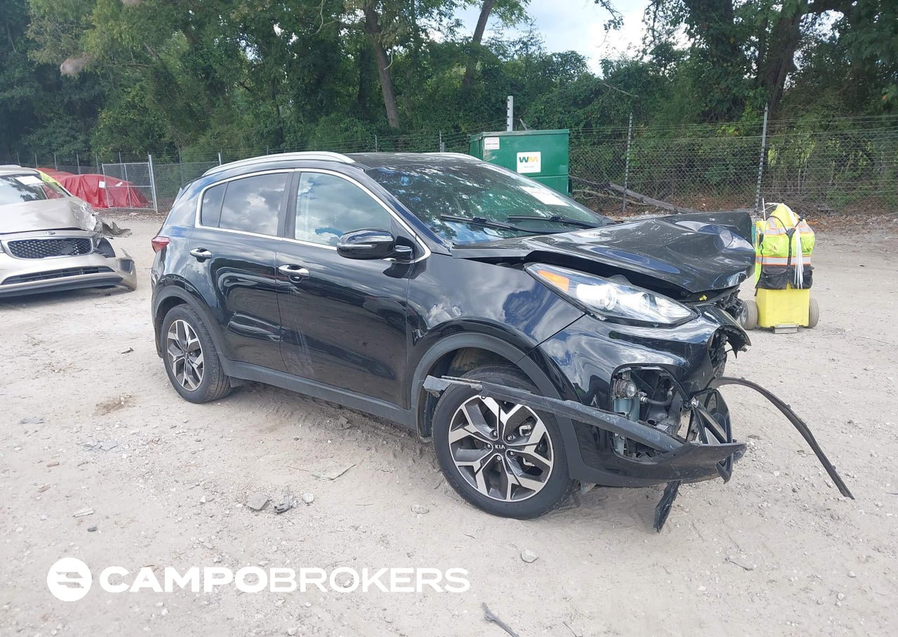 2020 Kia Sportage Ex, пошкодження: Передня частина, Iaai лот 46097820