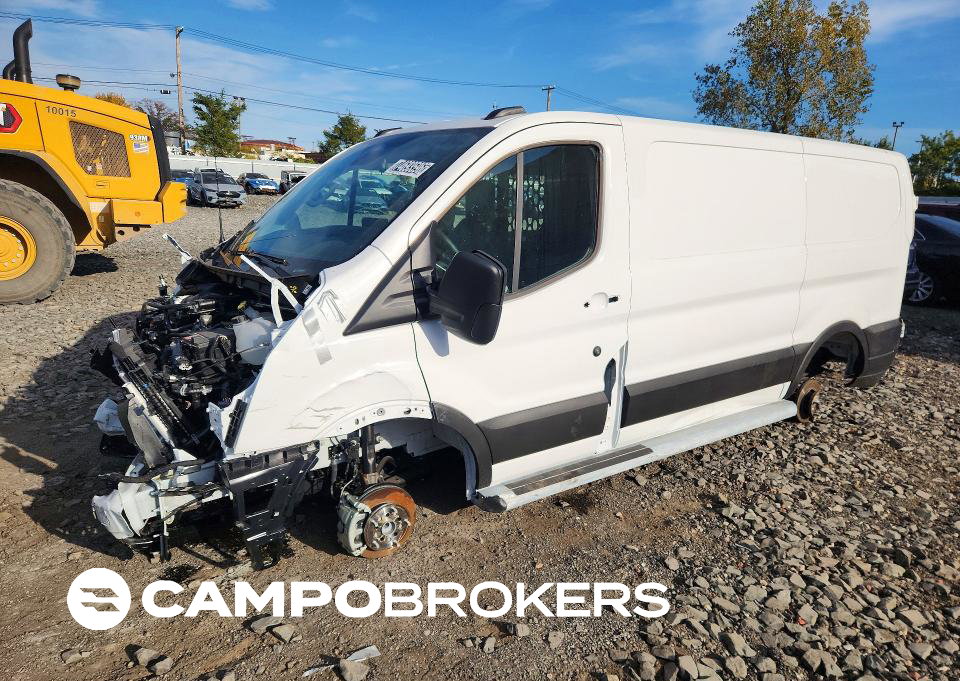 2026 Ford Transit T-250, daño Frontal, Copart lote 74693596