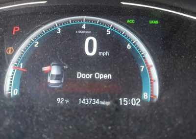 2020 Honda Civic Lx, daño Frontal, Iaai lote 45926020, foto 15 de 16