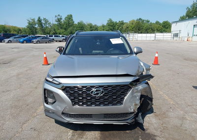 2020 Hyundai Santa Fe Limited, Left Front damage, Iaai lot 45762764, photo 12 of 16