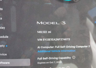 2022 Tesla Model 3 Rear-wheel Drive, Right Side damage, Iaai lot 46161250, photo 15 of 18