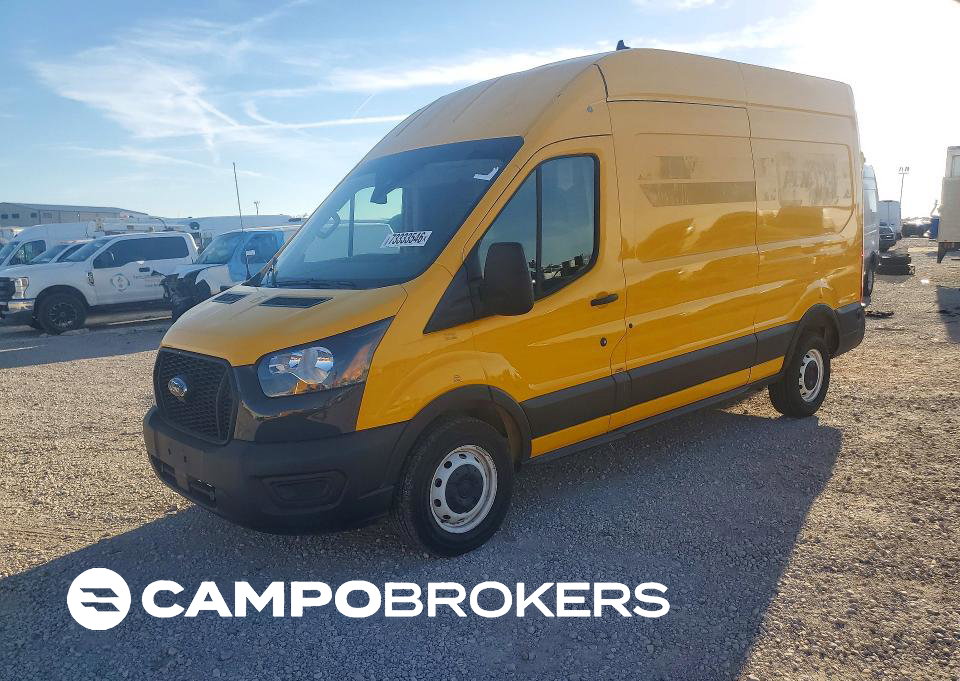 2022 Ford Transit T- - Delivery Van, uszkodzenie: Tył, Copart lot 73333546