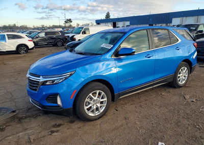 2024 Chevrolet Equinox Lt, daño Trasero, Copart lote 73748506