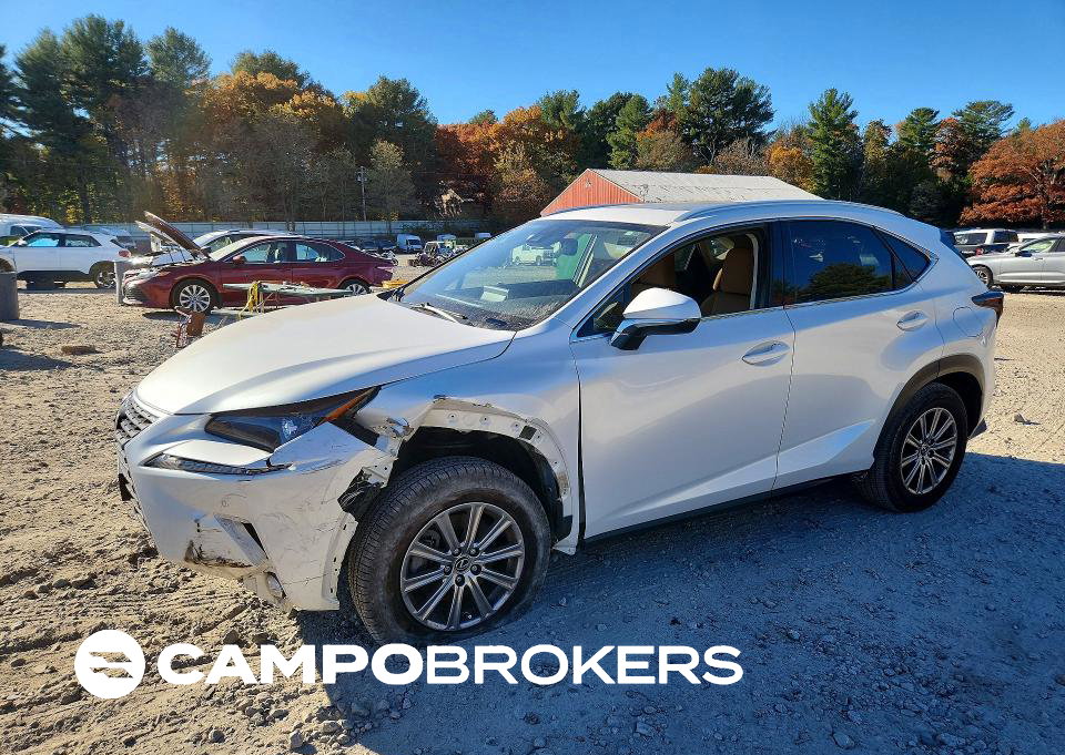 2020 Lexus Nx 300, uszkodzenie: Przód, Copart lot 74292426