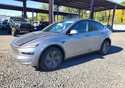 2026 Tesla Model Y, Front End damage, Copart lot 72228806