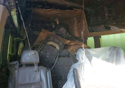 2023 Ford Transit T-350, Burn - Interior damage, Copart lot 49980336, photo 10 of 13