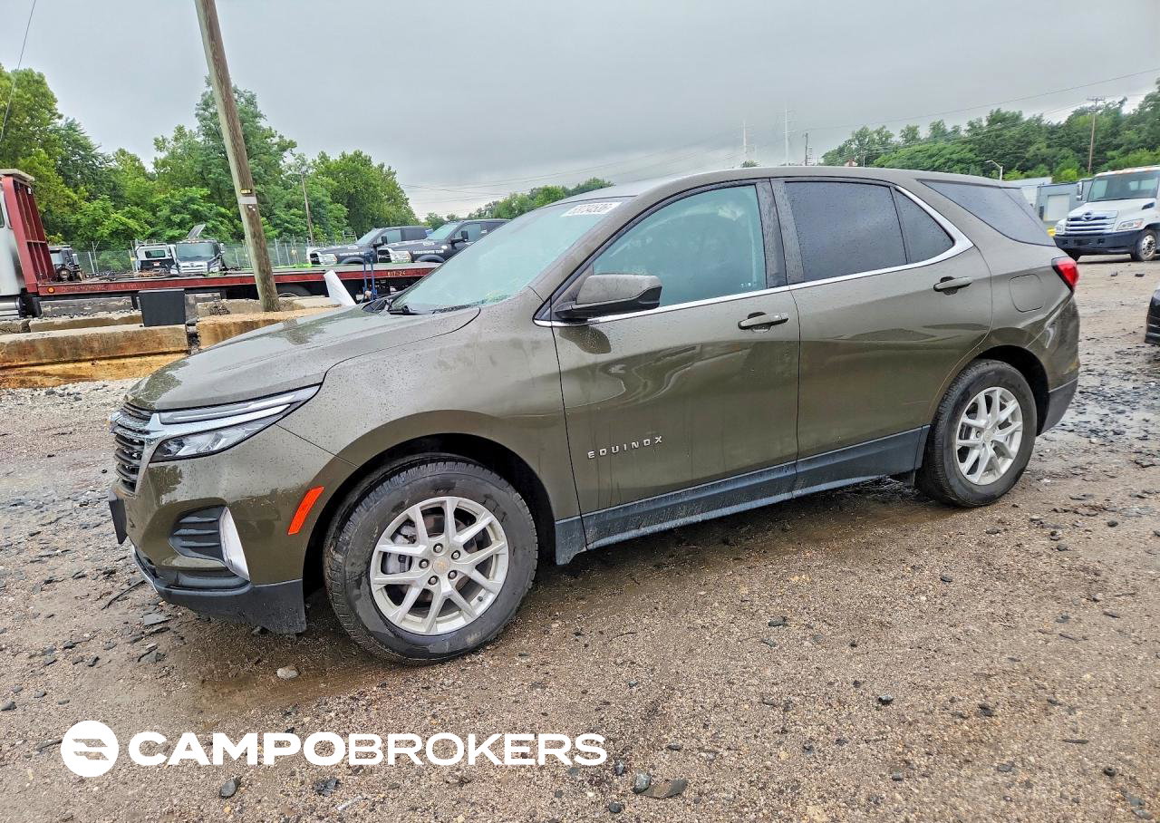 2023 Chevrolet Equinox Lt, uszkodzenie: Bok, Copart lot 63734536